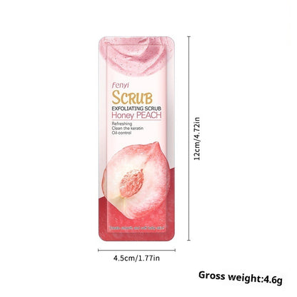 Shea butter exfoliating body scrub cream for smooth, glowing skin care treatment
