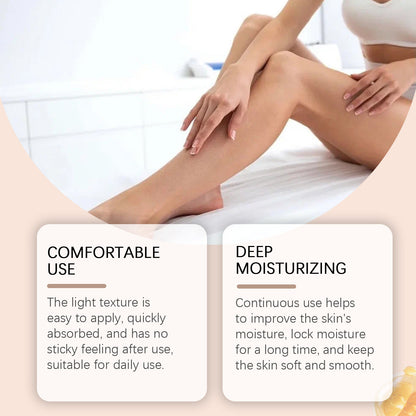 Shea butter body scrub cream for gentle exfoliation and smooth glowing skin care treatment
