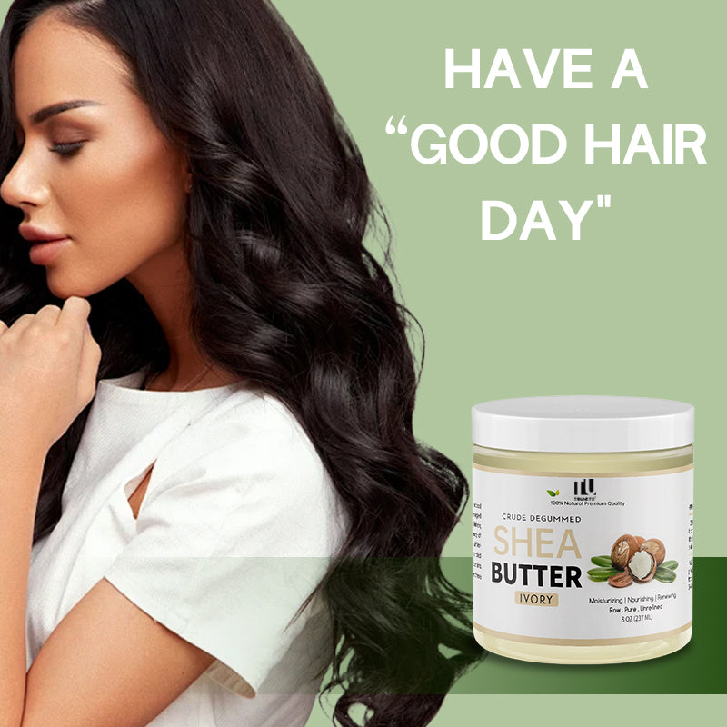 Shea butter body scrub cream for gentle exfoliation and smooth glowing skin care treatment
