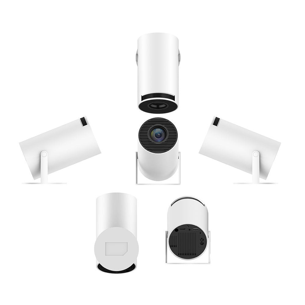 Portable 4K Smart Mini Projector – WiFi & Bluetooth Home Cinema