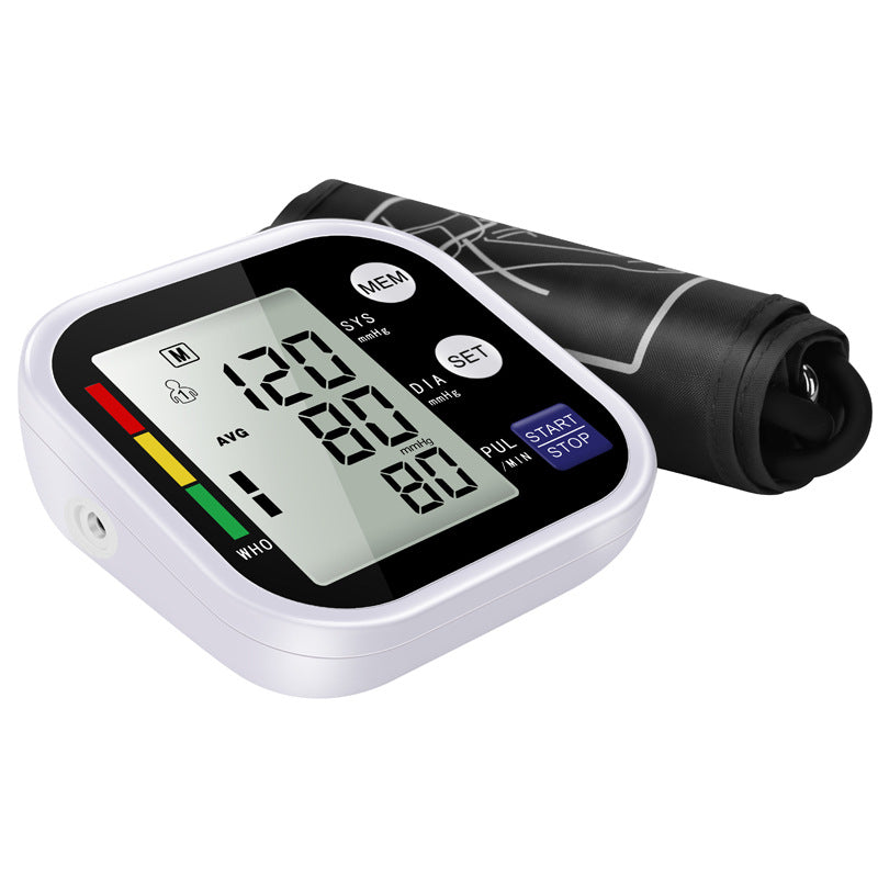 Smart Automatic Blood Pressure Monitor – Upper Arm with Cuff