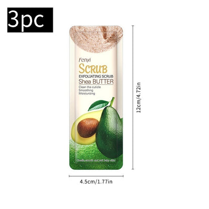 Shea butter body scrub cream for smooth exfoliation and radiant skin care use
