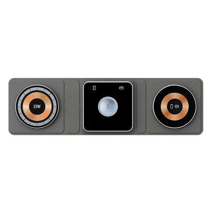 3 in 1 Magnetic Charger for iPhone, Watch & AirPods