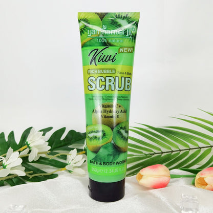 Shea butter body scrub cream for smooth skin exfoliation and glow
