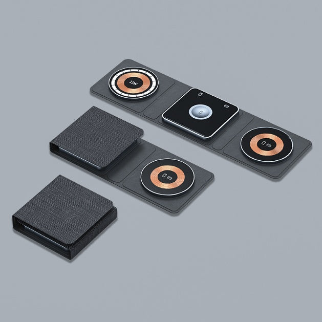 3 in 1 Magnetic Charger for iPhone, Watch & AirPods