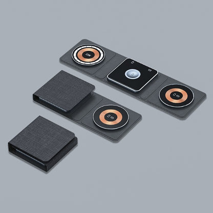 3 in 1 Magnetic Charger for iPhone, Watch & AirPods