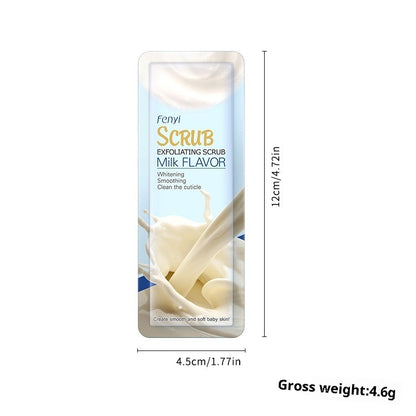 Shea butter body scrub cream for deep exfoliation and smooth radiant skin finish
