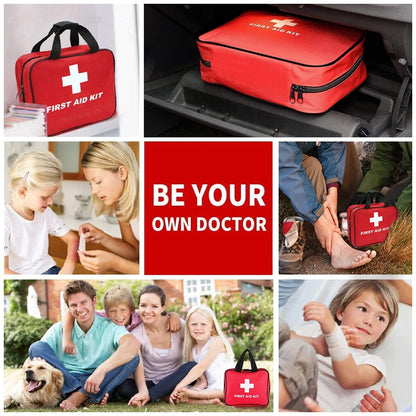 391 Piece First Aid Kit Bag – Home, Car, Travel & Workplace UK